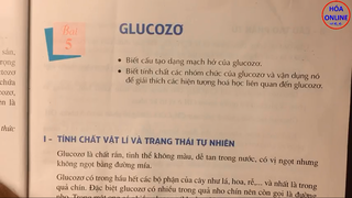 Hóa học 12 - Bài 5 - Glucozơ -...