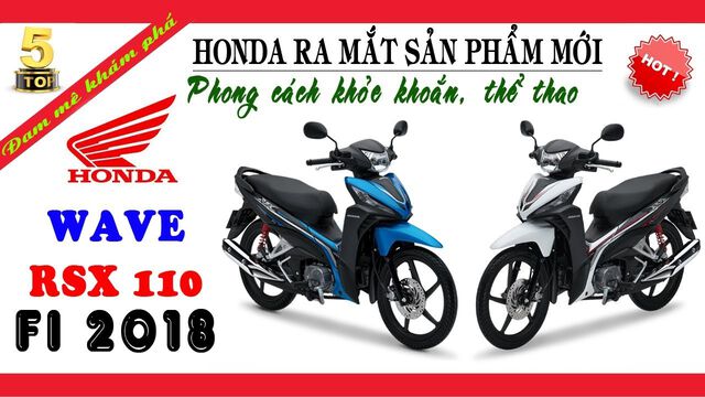 Xe Máy Honda Wave Rsx Fi 110Cc Phiên Bản Phanh Cơ Vành Nan Hoa 2018 Đen  Đỏ Giá Rẻ Nhất Tháng 032023