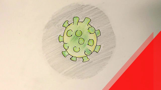 Hướng dẫn cách vẽ virus Corona| Dạy vẽ chi tiết và đơn giản - GM Edutainment