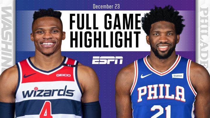 Highlights: Washington Wizards vs. Philadelphia 76ers