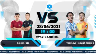 2vs2 Random | U98 - Gunny vs H.M.Nhi...