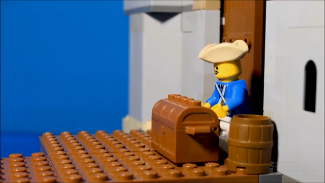 Cuộc chiến hải quân và tên cướp biển LEGO.