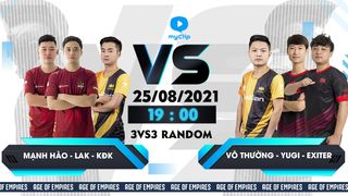 3vs3 Random | Hào - Lak - Khóc vs...