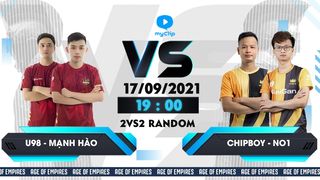 2vs2 Random | U98 Hào vs ChipBoy -...