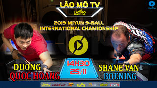 Duong Quoc Hoang  vs Shane Van...