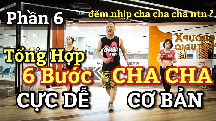 Zumba LeO H ng D n 6 b c CHA CHA CHA C C D cho ng i m i