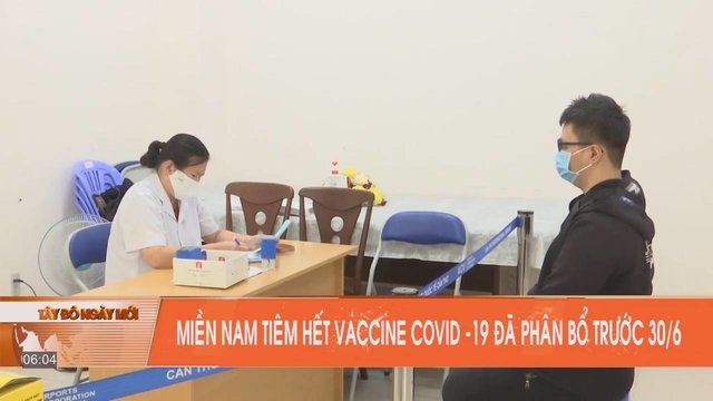 Miền Nam tiêm hết vaccine COVID...