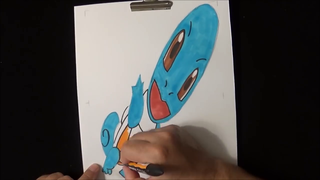 Vẽ 3D trên giấy hình Pokemon -...