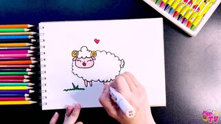Hướng dẫn vẽ con cừu