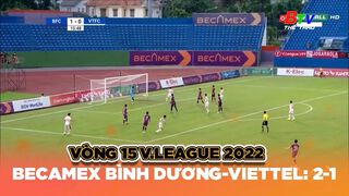 Vòng 15 V.League 2022 – Becamex...