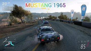 Mustang 1965 drifting
