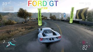 Ford GT 2017 drifting