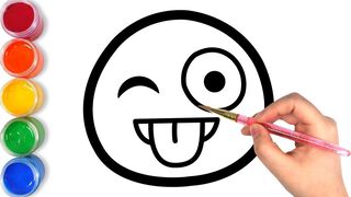 Dạy bé học vẽ 6 emoji siêu...