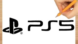 Dạy bé vẽ logo PS5