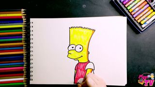 Hướng dẫn vẽ Bart Simpson