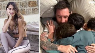 Messi được vợ an ủi động...
