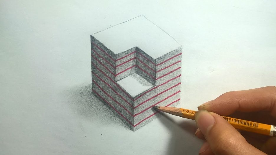Cách Vẽ Hình 3D Đơn Giản Đánh Lừa Thị Giác