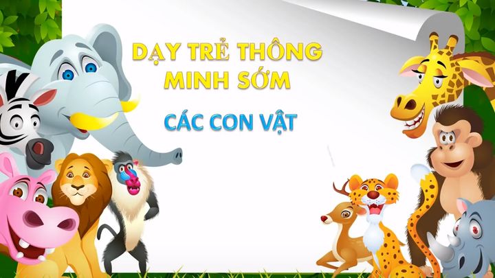 Dạy Bé Cách Học Tiếng Anh Tên Các Loài Động Vật