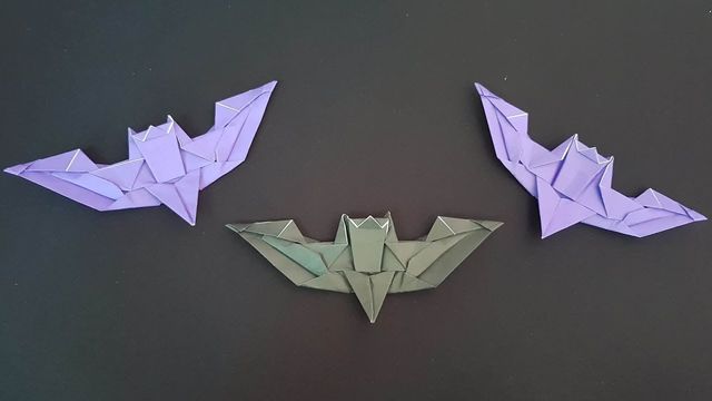 Gấp Batman -- How to make Paper Batman | NGHỆ THUẬT ORIGAMI