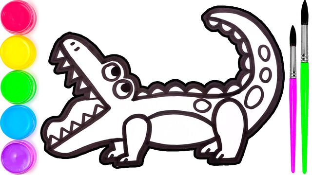 Xem Hơn 100 Ảnh Về Hình Vẽ Con Cá Sấu - Daotaonec