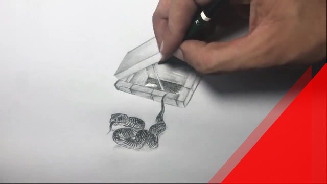 10 bước Cách vẽ rắn 3d siêu chân thực cho người mới bắt đầu