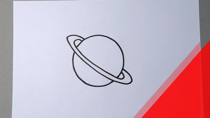 Cách Vẽ Hành Tinh Sao Thổ - Rất Dễ - Dành Cho Trẻ Em - Gm Edutainment