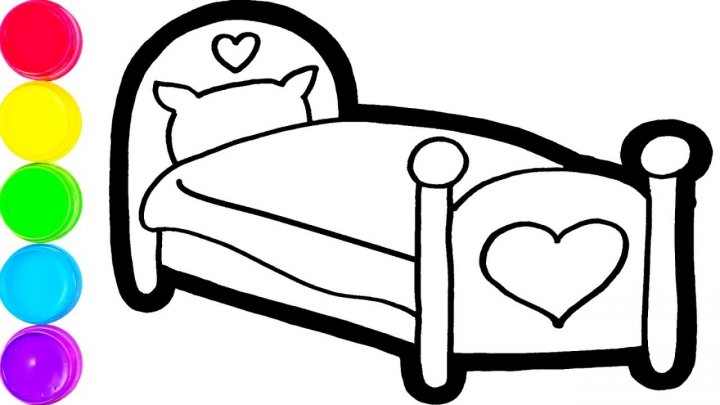 Học Vẽ Và Tô Màu Giường Ngủ Cho Trẻ Em - Điều Bút Có Thể Làm