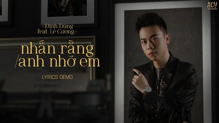 Sai Lầm Của Anh - Đình Dũng - Lyrics Mv