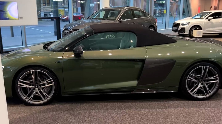 Review 2023 Audi R8 Spyder V10 Performance Quattro (620Hp) - Wild R8 In  Details #7 - Xe+